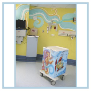 decals-stickers-for-hospital-wallsl-healthcare-design-cute-fish-art-on-cart