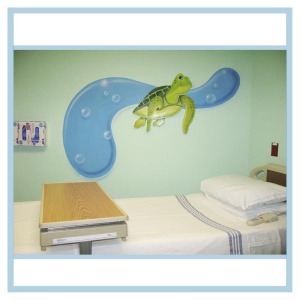 decals-stickers-for-hospital-wallsl-healthcare-design-fish-art-crabs-coral-patient-room-decorations-tropical-theme-turtle