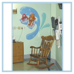 decals-stickers-for-hospital-wallsl-healthcare-design-fish-art-crabs-coral-patient-room-decorations-underwater-bubbles