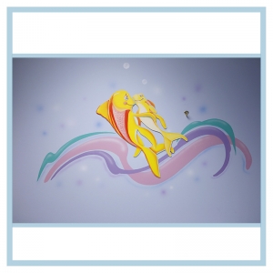 wall-stickers-decals-fish-art-hospital-design-same-day-surgery-artwork-fish-showing-compassion
