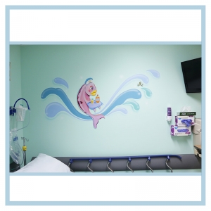 wall-stickers-decals-fish-art-hospital-design-same-day-surgery-artwork-nurse-bringing-medicine