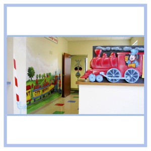 train-theme-railroad-art-design-for-doctors-clinic