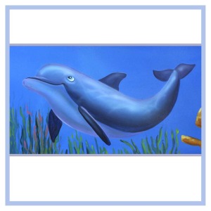 dolphin-undersea-mural-hospital-art-healthcare-design