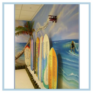 surfboards-employee-campaign-3d-art-murals-for-hospitals