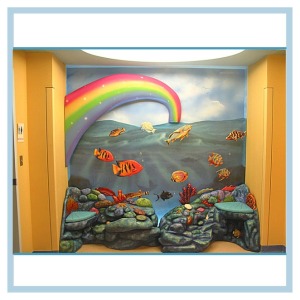 rainbow-underwater-scene-hospital-mural-fish-theme