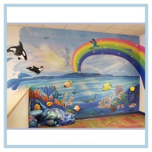 3d-fish-murals-clinic-art-underwater-theme-healthcare-design-underwater-theme-orcas-rainbow