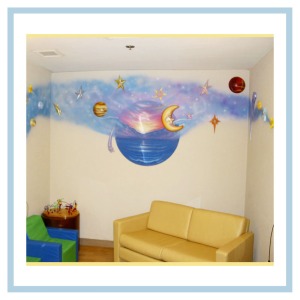 space-theme-waiting-room-in-hospital-moon-and-planets-healthcare-design-art-murals