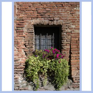 window sill in italy