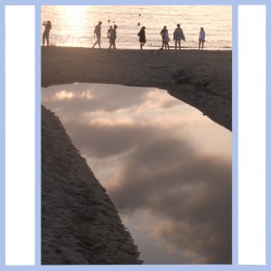 beach silhouette