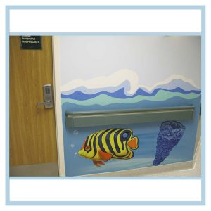 tropical fish wall art